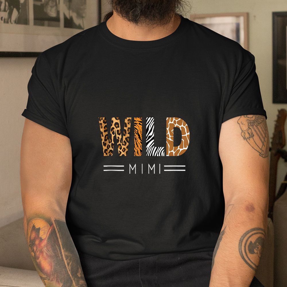 Wild Mimi Zoo Birthday Safari Jungle Matching Party Groovy Shirt Wild Mimi Zoo Birthday Safari Jungle Matching Party Groovy Shirt