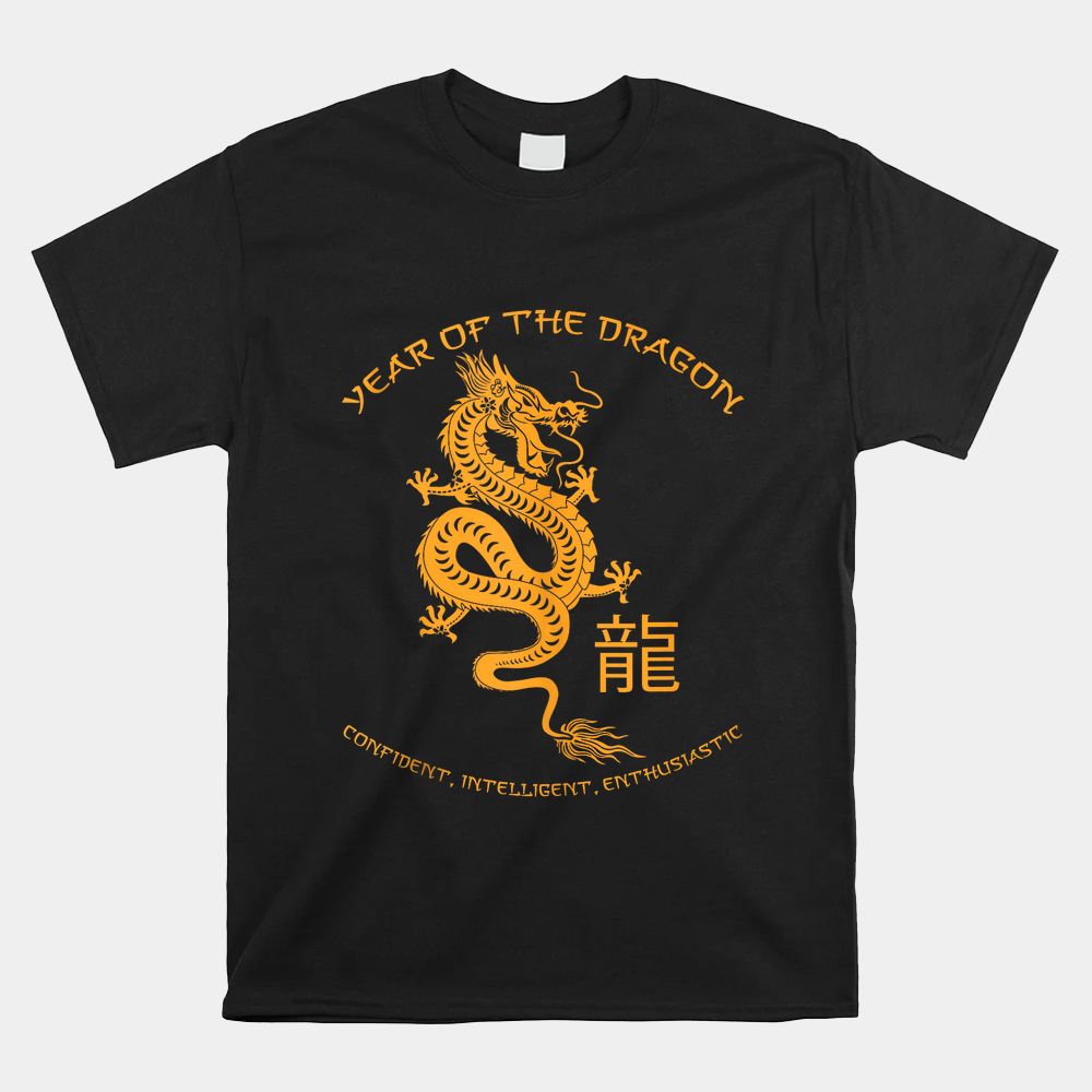 Year Of The Dragon Traits Chinese Zodiac Chinese New Year Shirt Year Of The Dragon Traits Chinese Zodiac Chinese New Year Shirt