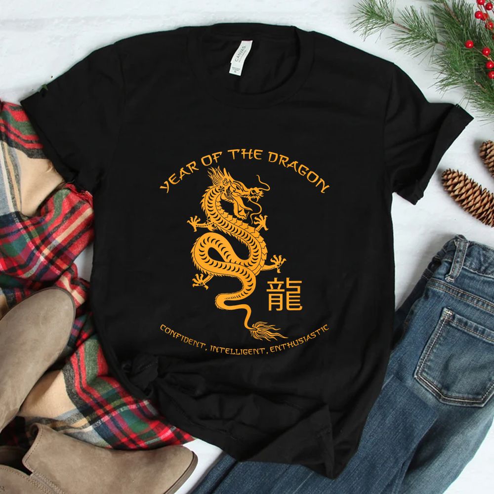 Year Of The Dragon Traits Chinese Zodiac Chinese New Year Shirt Year Of The Dragon Traits Chinese Zodiac Chinese New Year Shirt