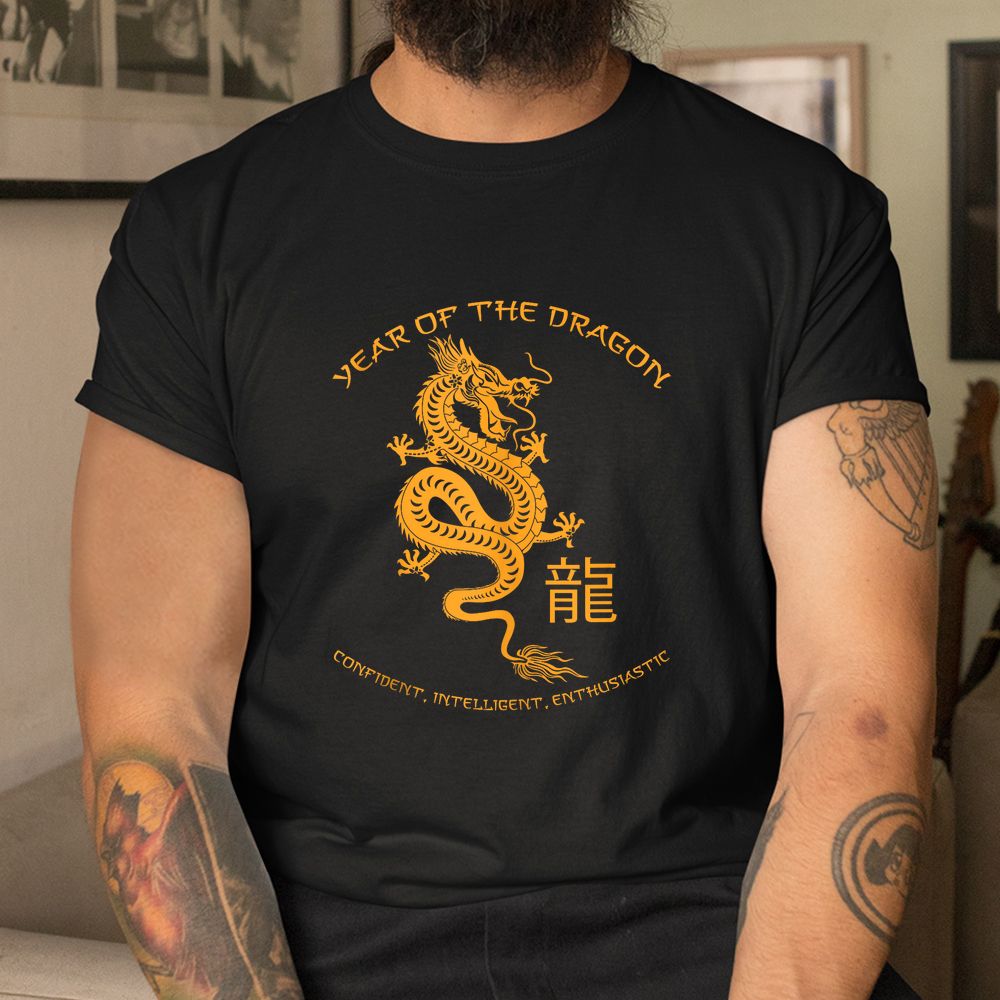 Year Of The Dragon Traits Chinese Zodiac Chinese New Year Shirt Year Of The Dragon Traits Chinese Zodiac Chinese New Year Shirt