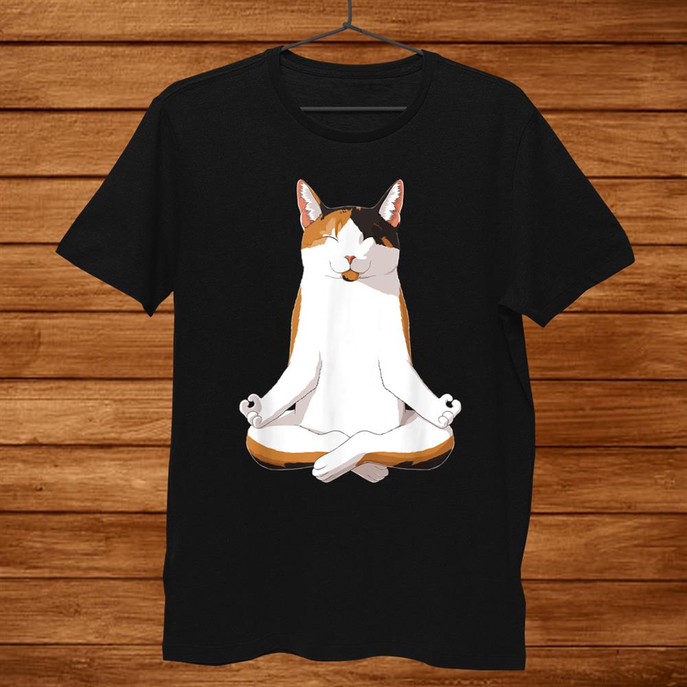 Yoga Calico Cat Shirt Yoga Calico Cat Shirt