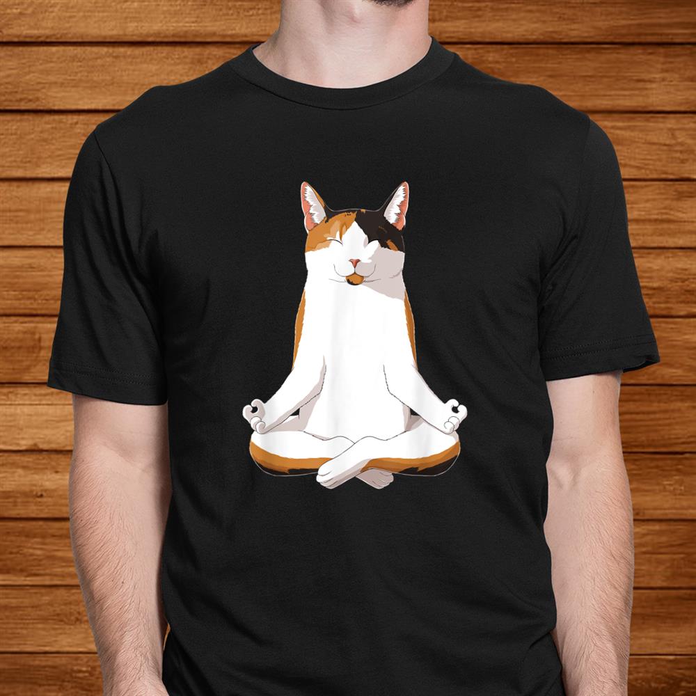 Yoga Calico Cat Shirt Yoga Calico Cat Shirt