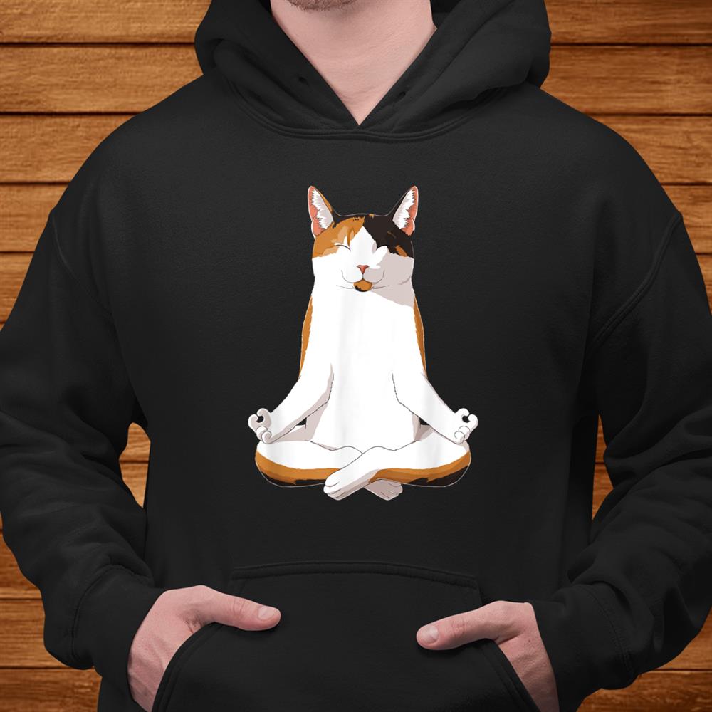 Yoga Calico Cat Shirt Yoga Calico Cat Shirt