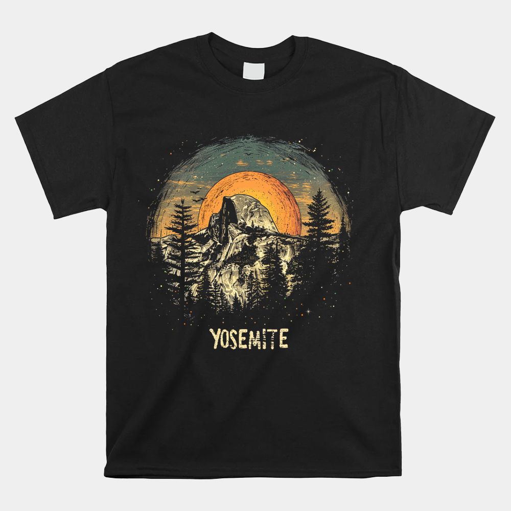 Yosemite – US National Park Vintage Men Women Kids Retro Shirt Yosemite – US National Park Vintage Men Women Kids Retro Shirt