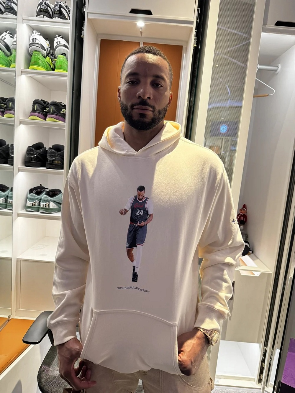 Norman Powell Addition By Subtraction Hoodie 5 Norman Powell wore Addition By Subtraction Hoodie