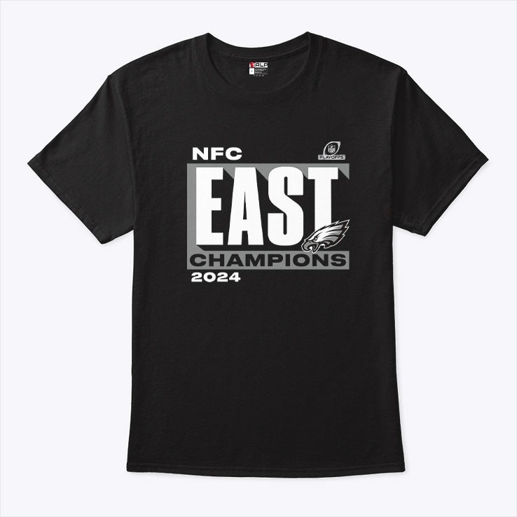 Philadelphia Eagles 2024 NFC East Champions Shirt Philadelphia Eagles 2024 NFC East Champions Shirt