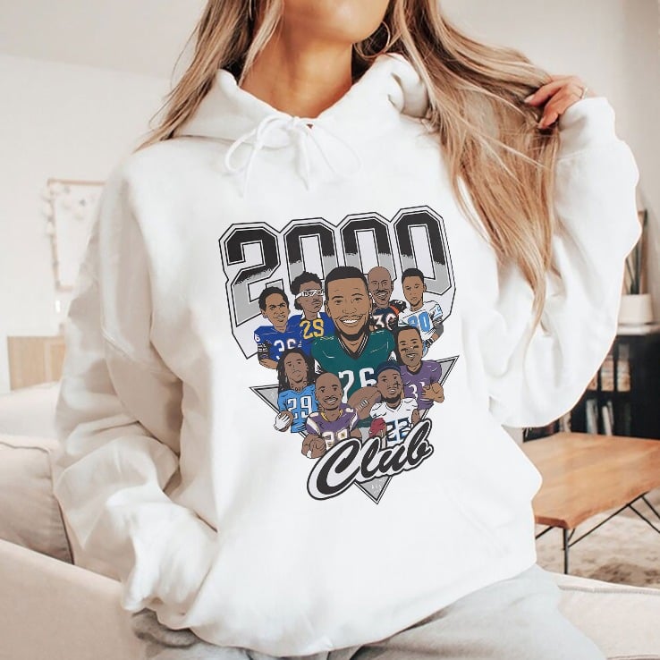 Saquon Barkley 2000 Club T Shirt Saquon Barkley 2000 Club T Shirt