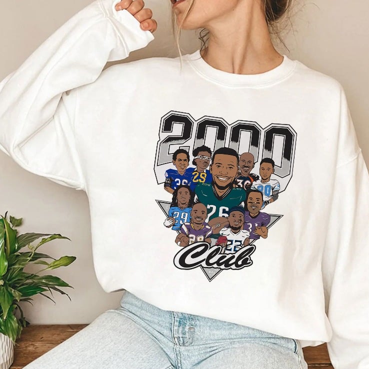 Saquon Barkley 2000 Club T Shirt Saquon Barkley 2000 Club T Shirt