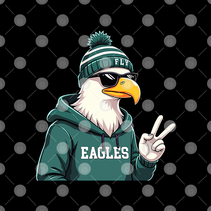 Swoop Cool Philadelphia Eagles Fly T Shirt Swoop Cool Philadelphia Eagles Fly T Shirt