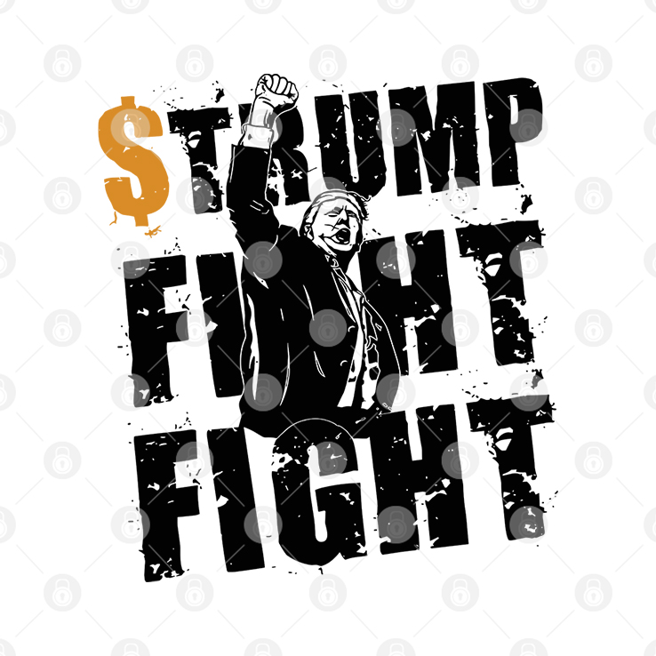 Trump Fight Fight Coin Meme T Shirt Trump Fight Fight Coin Meme T Shirt