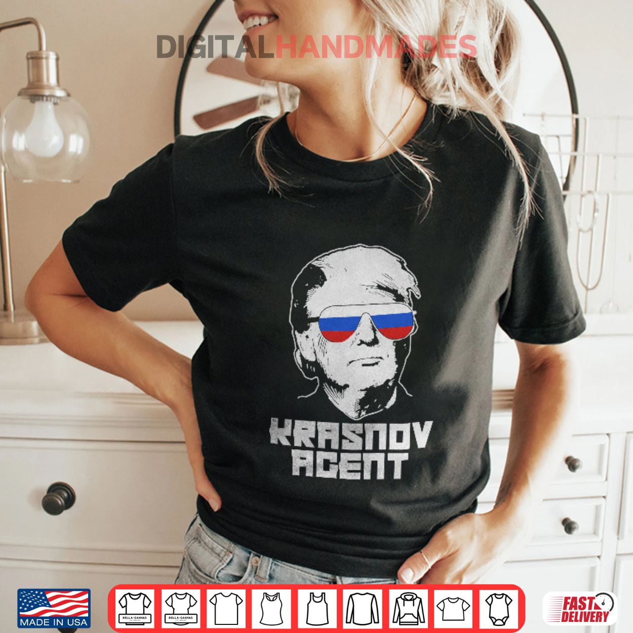 Agent Krasnov Trump Shirt Agent Krasnov Trump Shirt