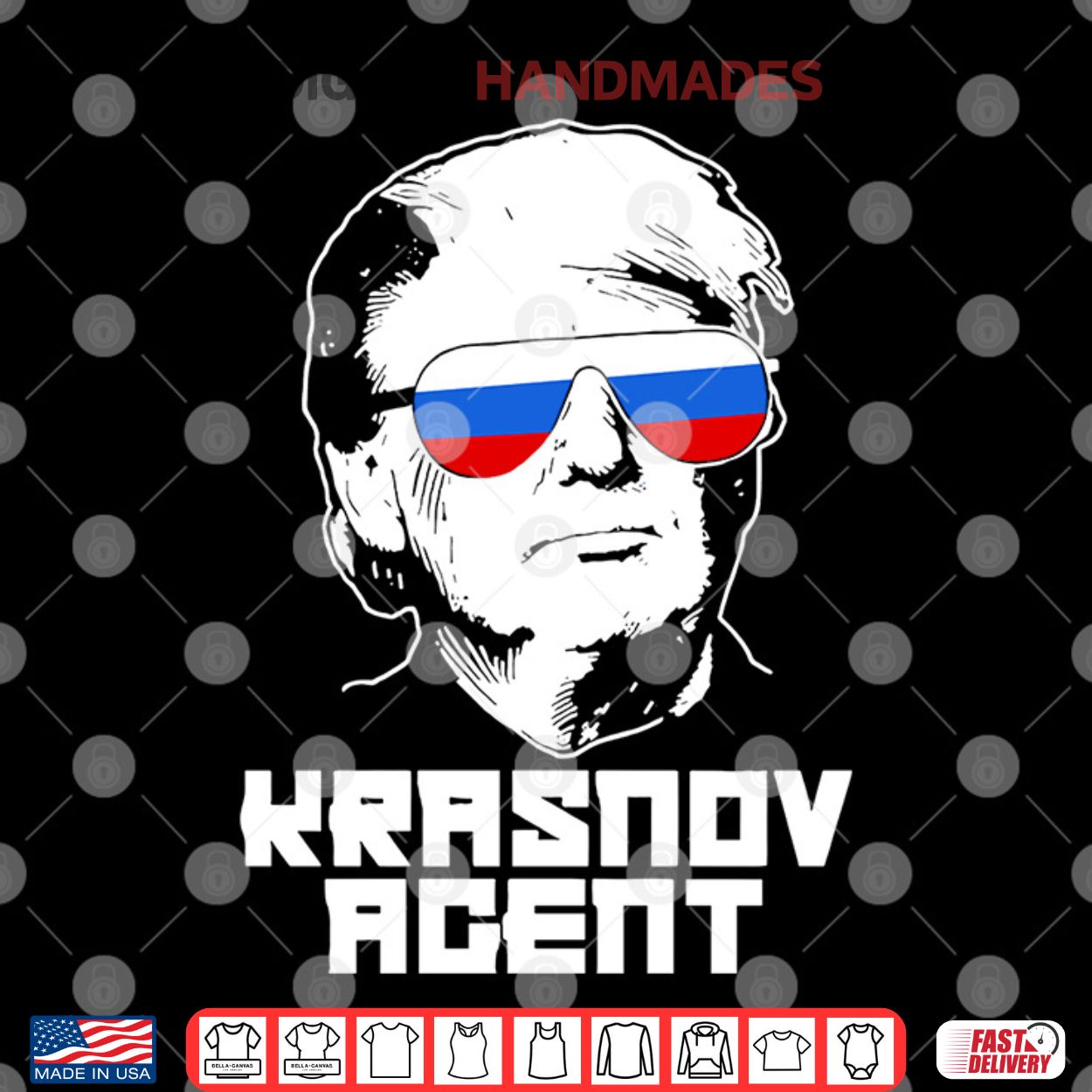 Agent Krasnov Trump Shirt Agent Krasnov Trump Shirt
