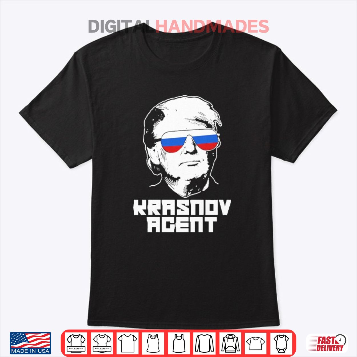 Agent Krasnov Trump Shirt Agent Krasnov Trump Shirt