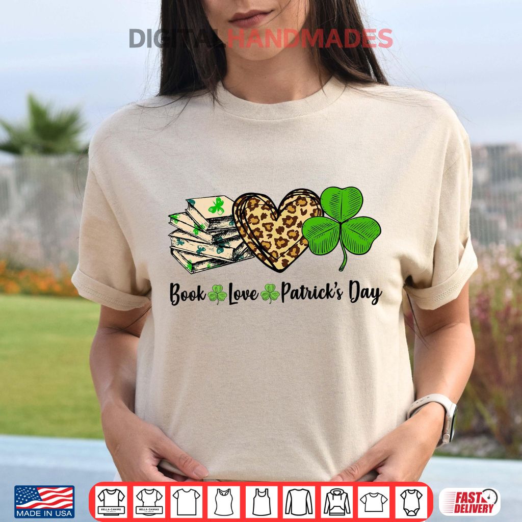 Book Love St. Patricks Day Shirt 3 Book Love St. Patricks Day Shirt 3