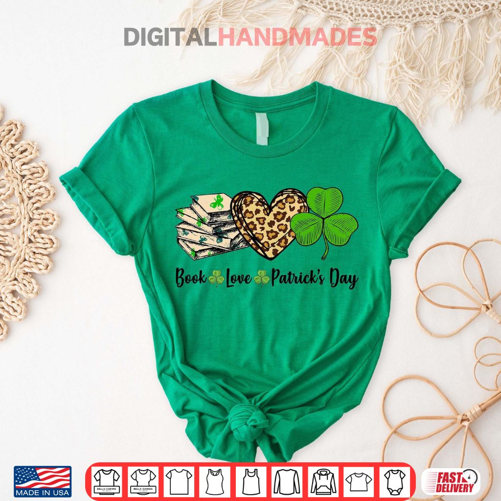 Book Love St. Patricks Day Shirt 7 Book Love St. Patricks Day Shirt 7