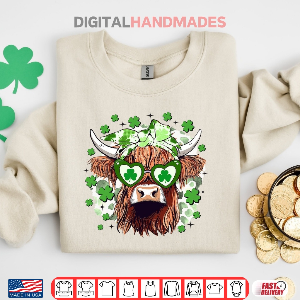 Cow St Patricks Dau Shirt 20250216 113250 0001