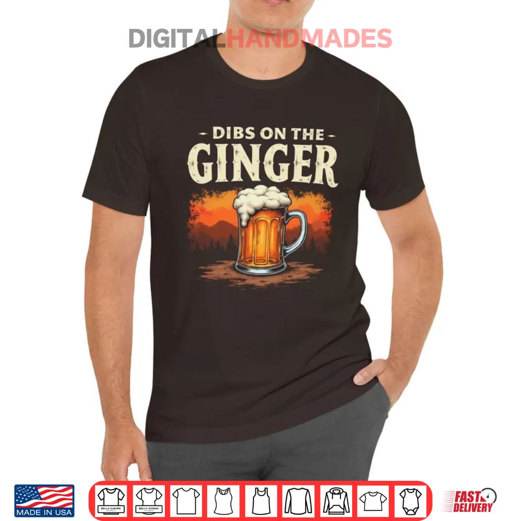 Dibs On The Ginger Funny St Patricks Day Shirt 3 2