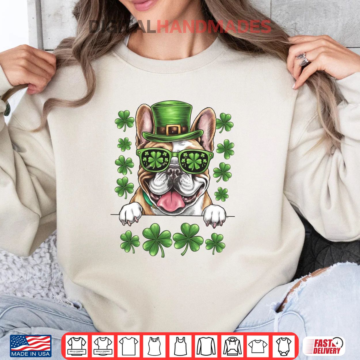 Lucky French Bulldog St. Patrick’s Day Shirt Lucky French Bulldog St. Patrick’s Day Shirt