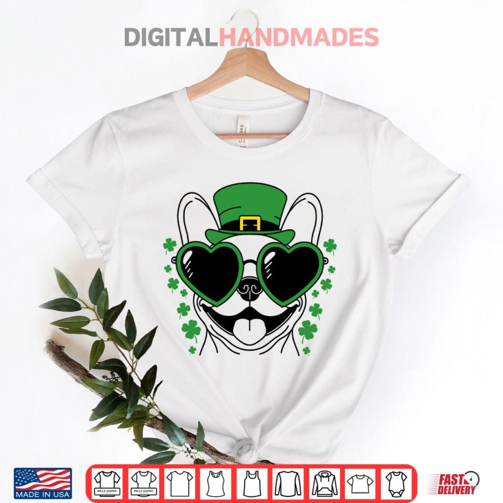 French Bulldog St. Patrick's Day Bulldog Rainbow Shirt (Copy)