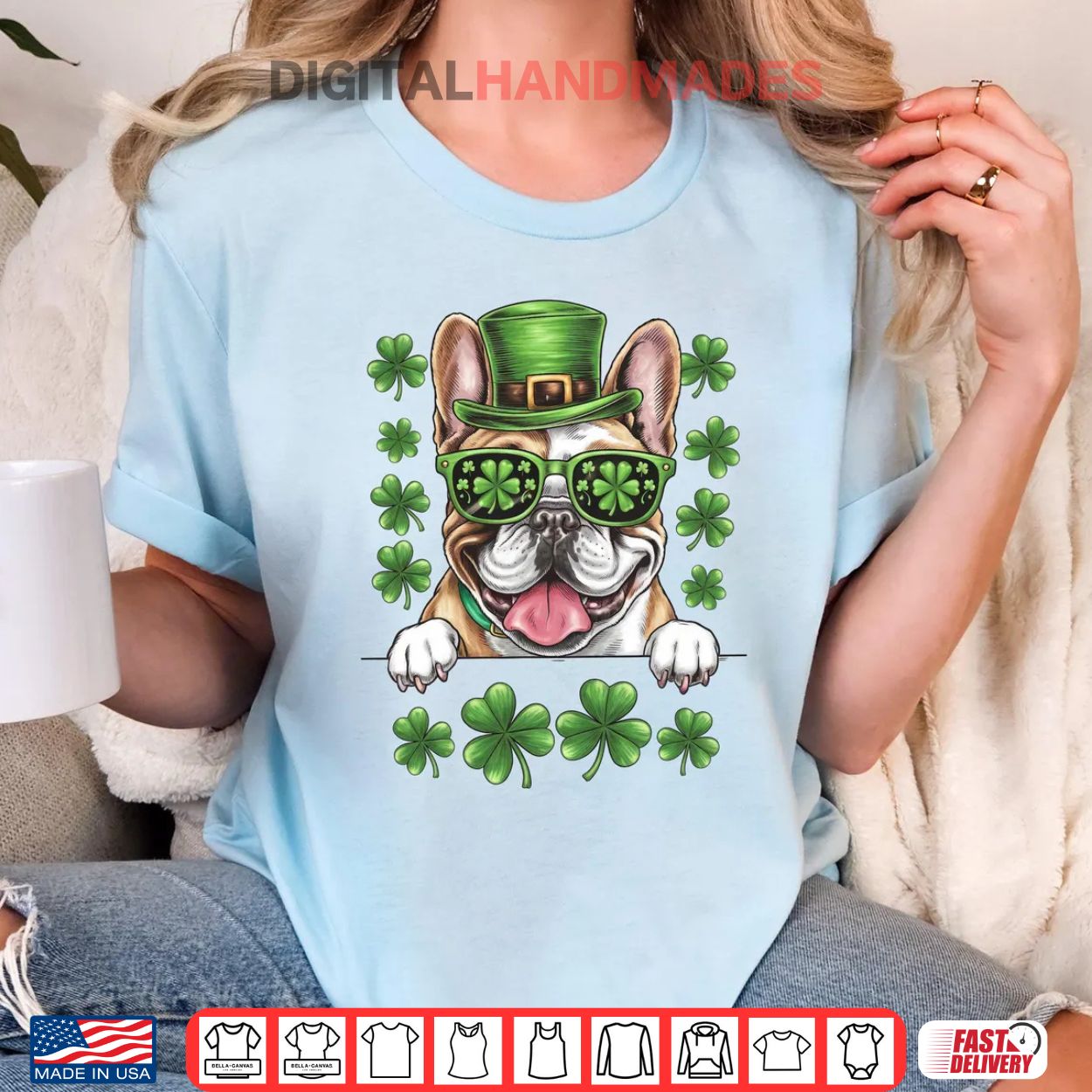 Lucky French Bulldog St. Patrick’s Day Shirt Lucky French Bulldog St. Patrick’s Day Shirt