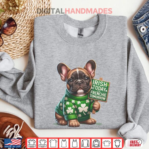 Cute French Bulldog St. Patrick's Day Shirt