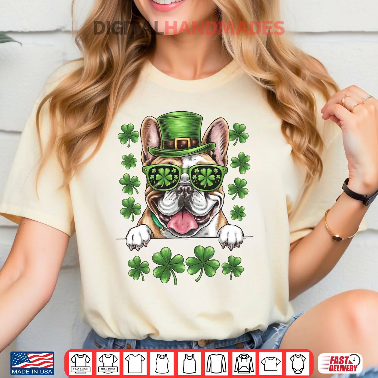 Lucky French Bulldog St. Patrick’s Day Shirt Lucky French Bulldog St. Patrick’s Day Shirt