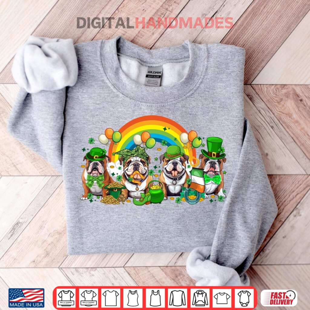 French Bulldog St. Patricks Day One Lucky Frienchie Mom Shirt 3