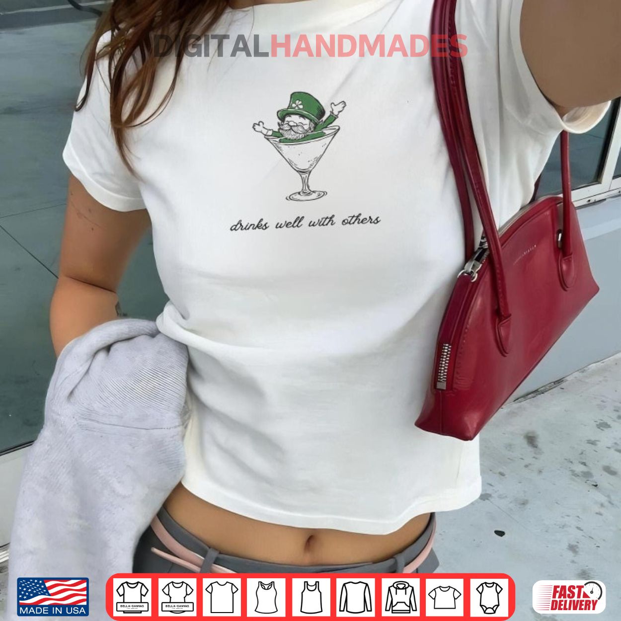 Funny St Patricks’ Day Drinks Well With Others Shirt Funny St Patricks’ Day Drinks Well With Others Shirt