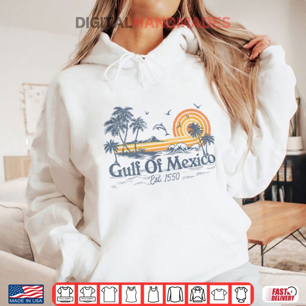 Gulf Of Mexico Est 1550 Tee Shirt 3