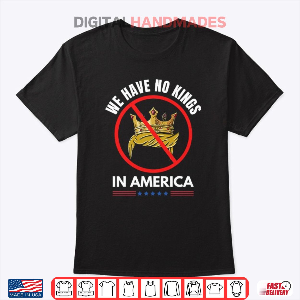 We Have No Kings In America Shirt We Have No Kings In America Shirt