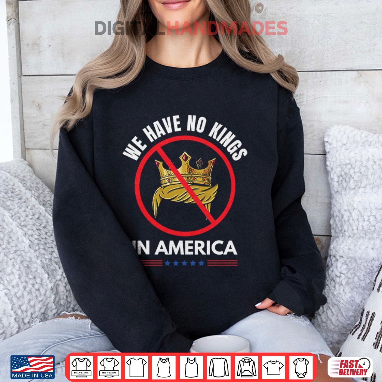 We Have No Kings In America Shirt We Have No Kings In America Shirt