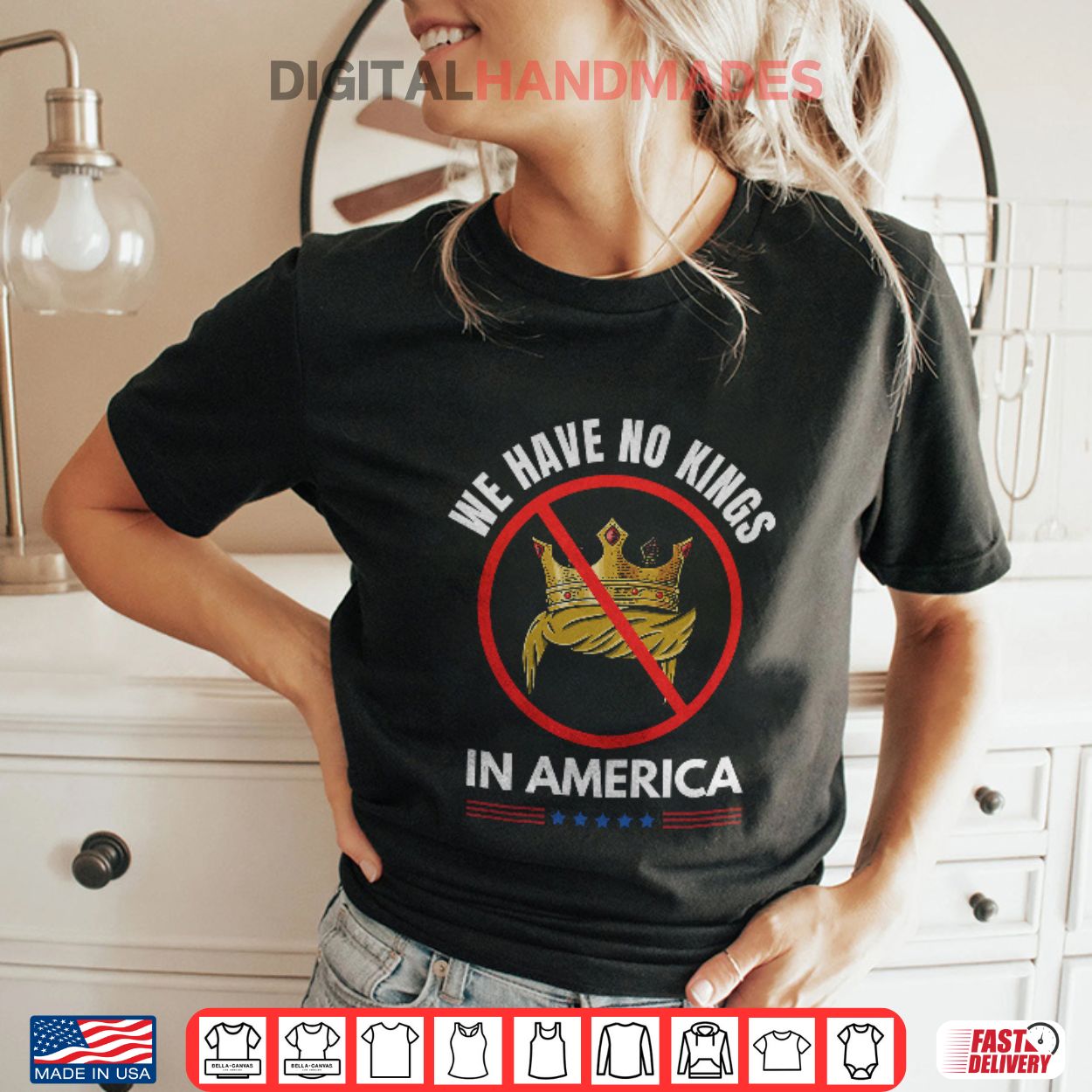 We Have No Kings In America Shirt We Have No Kings In America Shirt