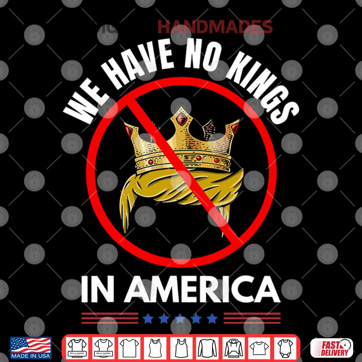 We Have No Kings In America Shirt We Have No Kings In America Shirt
