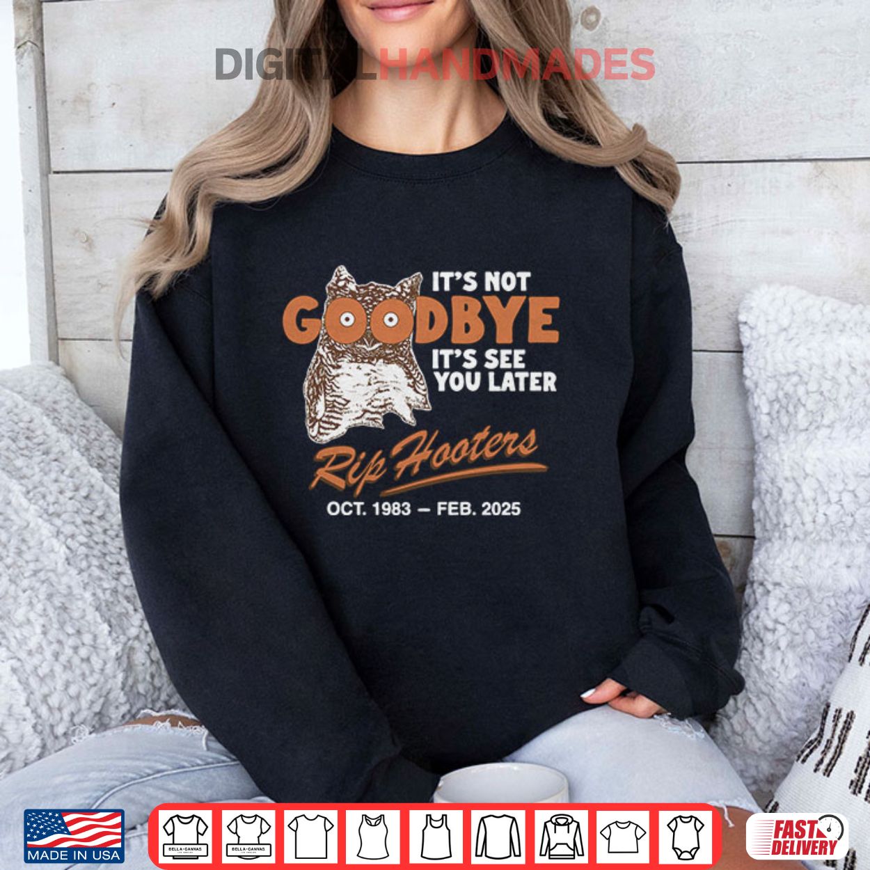 It’s Not Goodbye It’s See You Later RIP Hooters Shirt It’s Not Goodbye It’s See You Later RIP Hooters Shirt