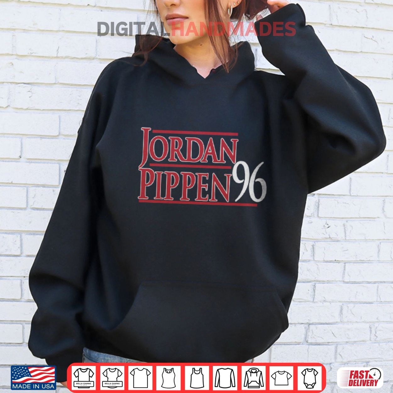 Joedan Pippen 96 Chicago Shirt Joedan Pippen 96 Chicago Shirt