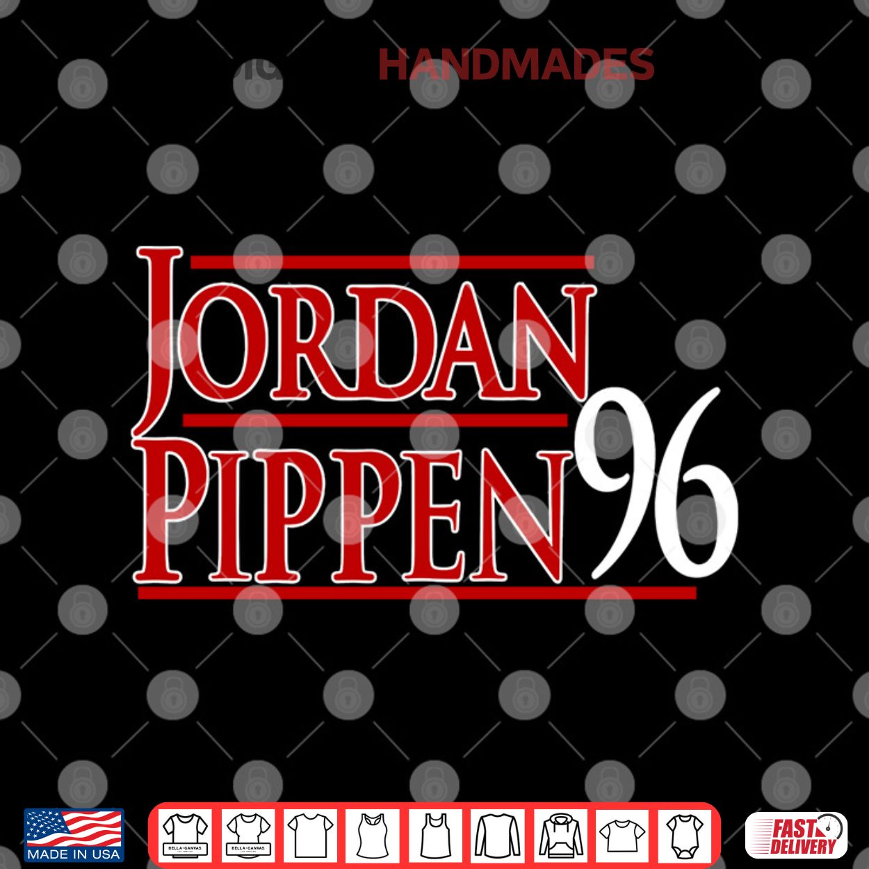Joedan Pippen 96 Chicago Shirt Joedan Pippen 96 Chicago Shirt