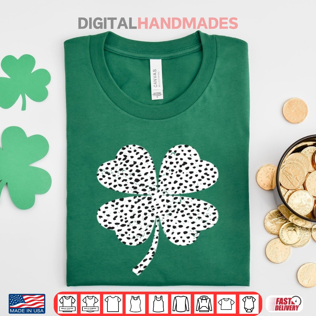 Leopard Shamrock Saint Patricks Day Shirt Leopard Shamrock Saint Patricks Day Shirt