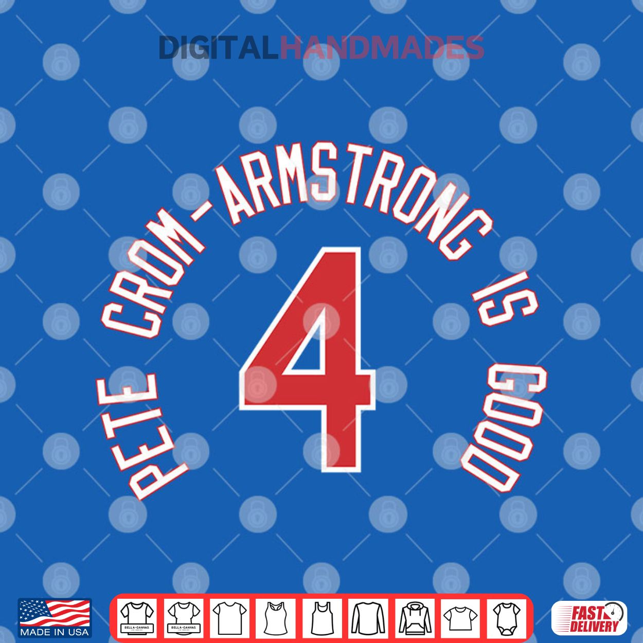 Pete Crow-Armstrong Is Good No 4 Shirt Pete Crow-Armstrong Is Good No 4 Shirt