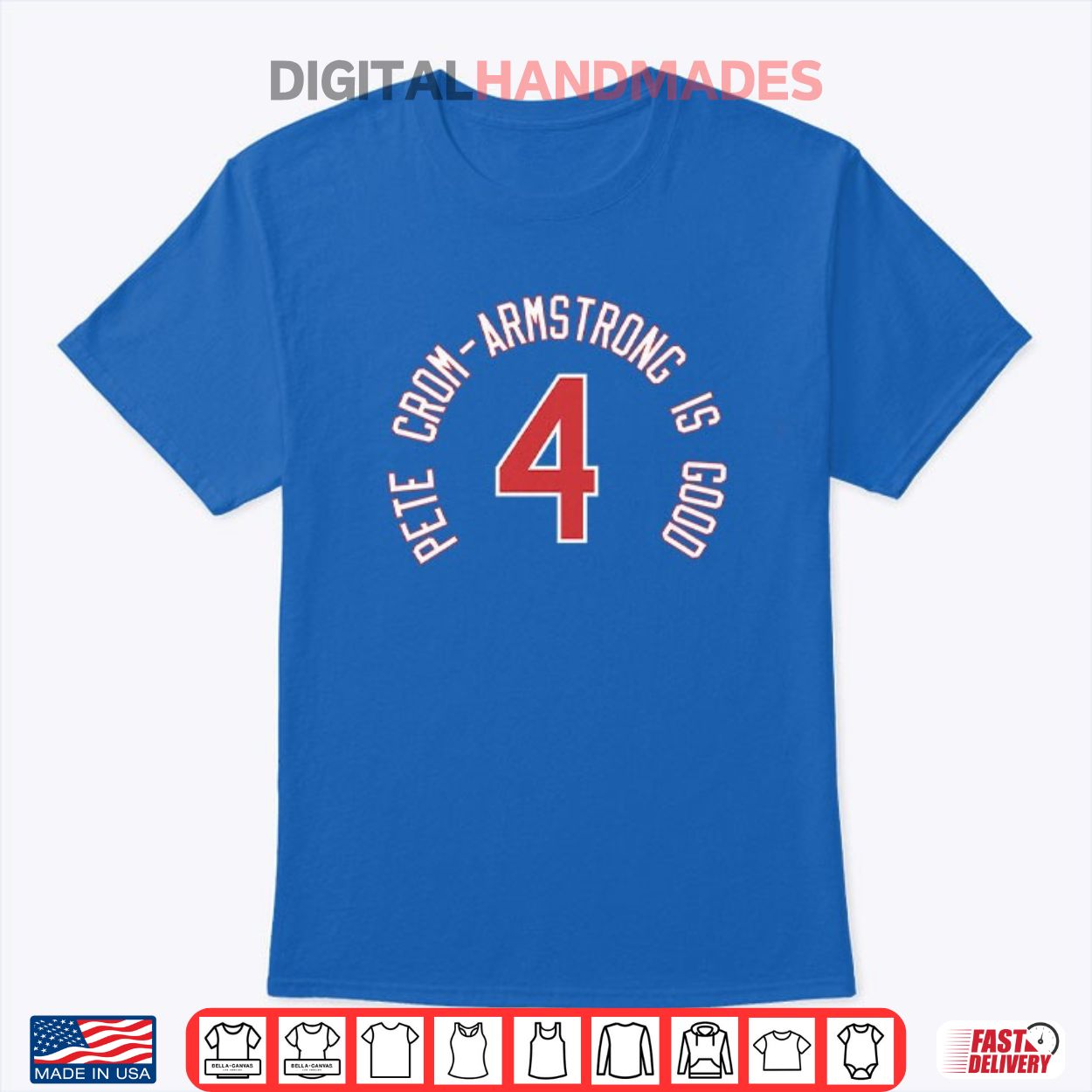 Pete Crow-Armstrong Is Good No 4 Shirt Pete Crow-Armstrong Is Good No 4 Shirt