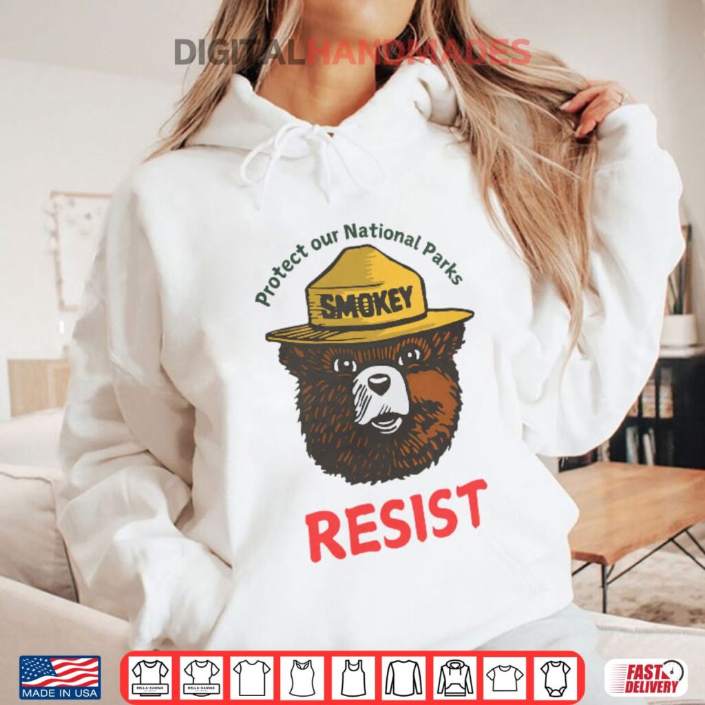 Protect Our National Parks Bear Resist Shirt 4