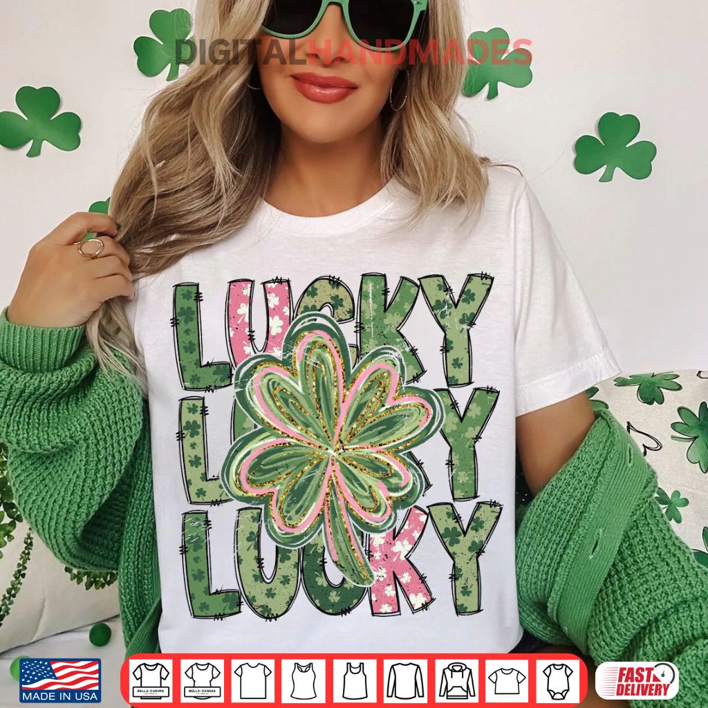 Retro Lucky St Patricks Day Shirt 3