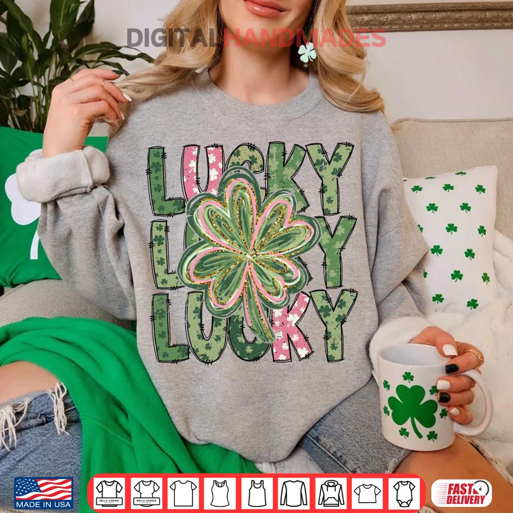 Retro Lucky St Patricks Day Shirt