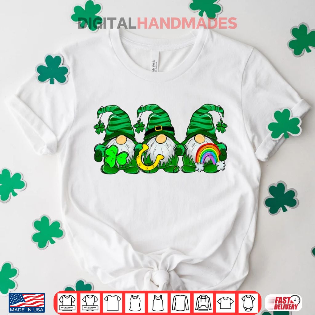 St Patricks Day Gnomes Shirt 2