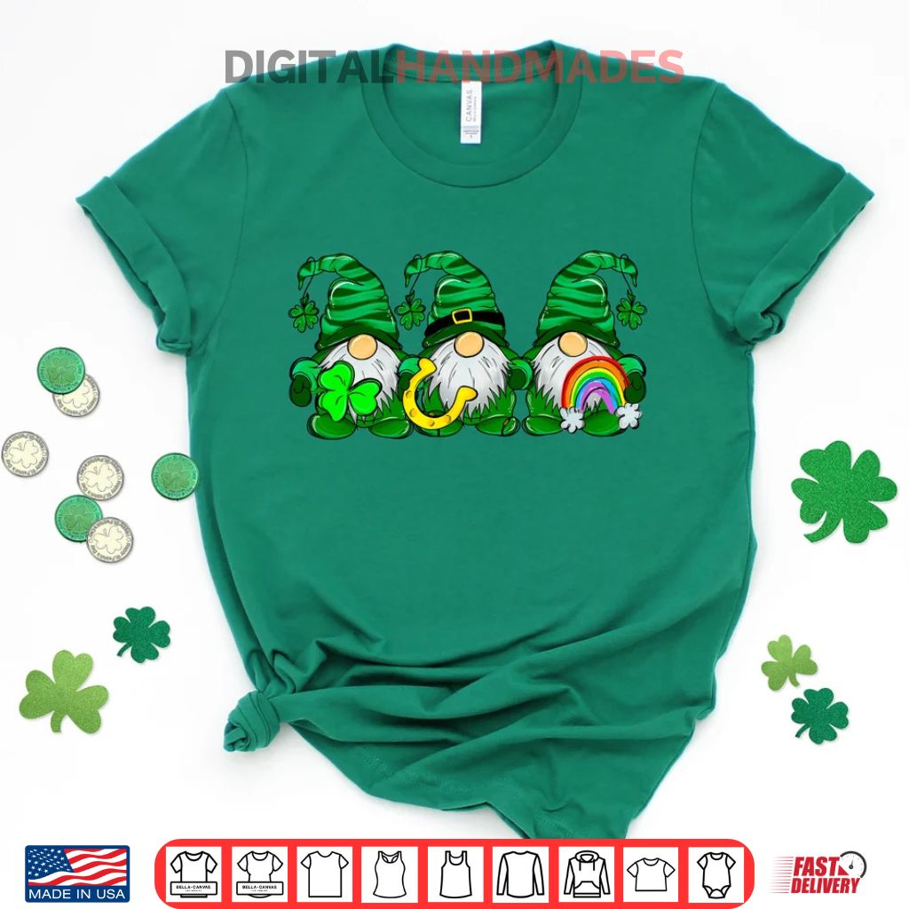 St Patrick’s Day Gnomes Shirt St Patrick’s Day Gnomes Shirt