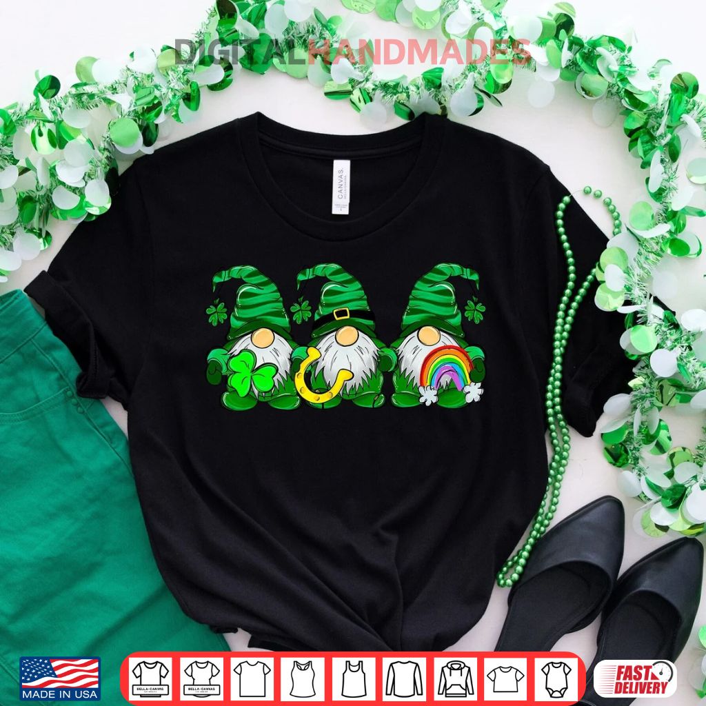 St Patrick’s Day Gnomes Shirt St Patrick’s Day Gnomes Shirt