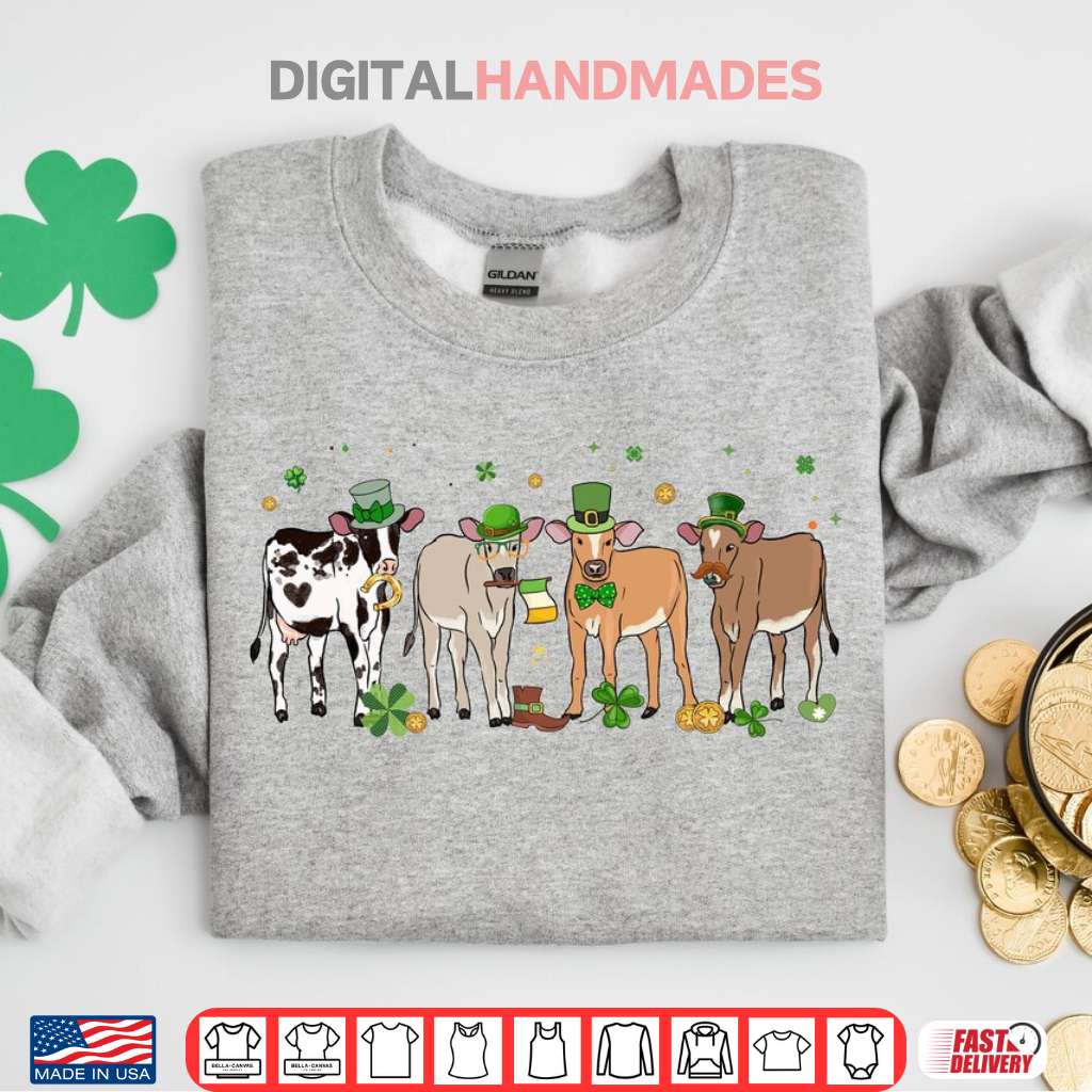 St Patrick’s Day Highland Cow Shirt St Patrick’s Day Highland Cow Shirt
