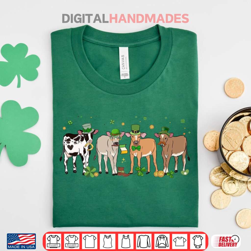 St Patrick’s Day Highland Cow Shirt St Patrick’s Day Highland Cow Shirt