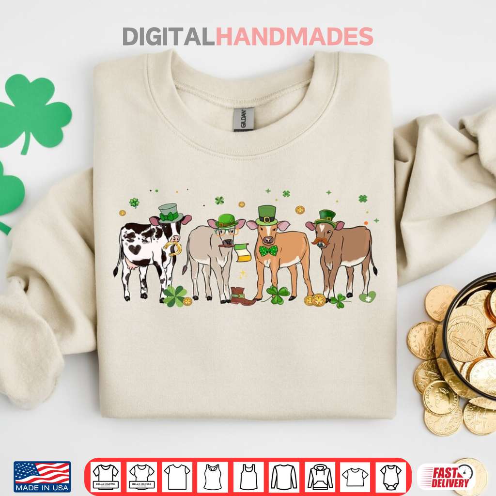 St Patrick’s Day Highland Cow Shirt St Patrick’s Day Highland Cow Shirt