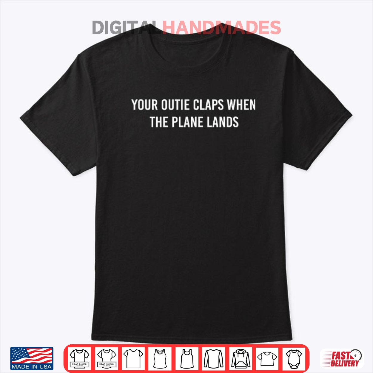 Your Outie Claps When The Plane Lands Shirt Your Outie Claps When The Plane Lands Shirt
