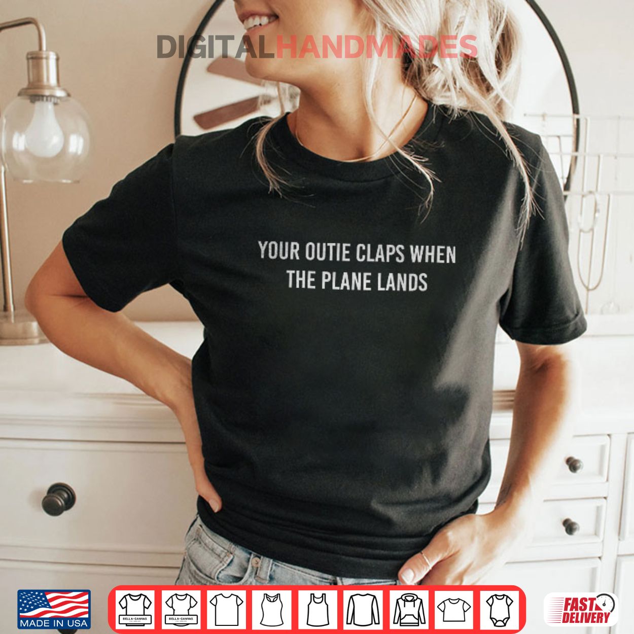 Your Outie Claps When The Plane Lands Shirt Your Outie Claps When The Plane Lands Shirt